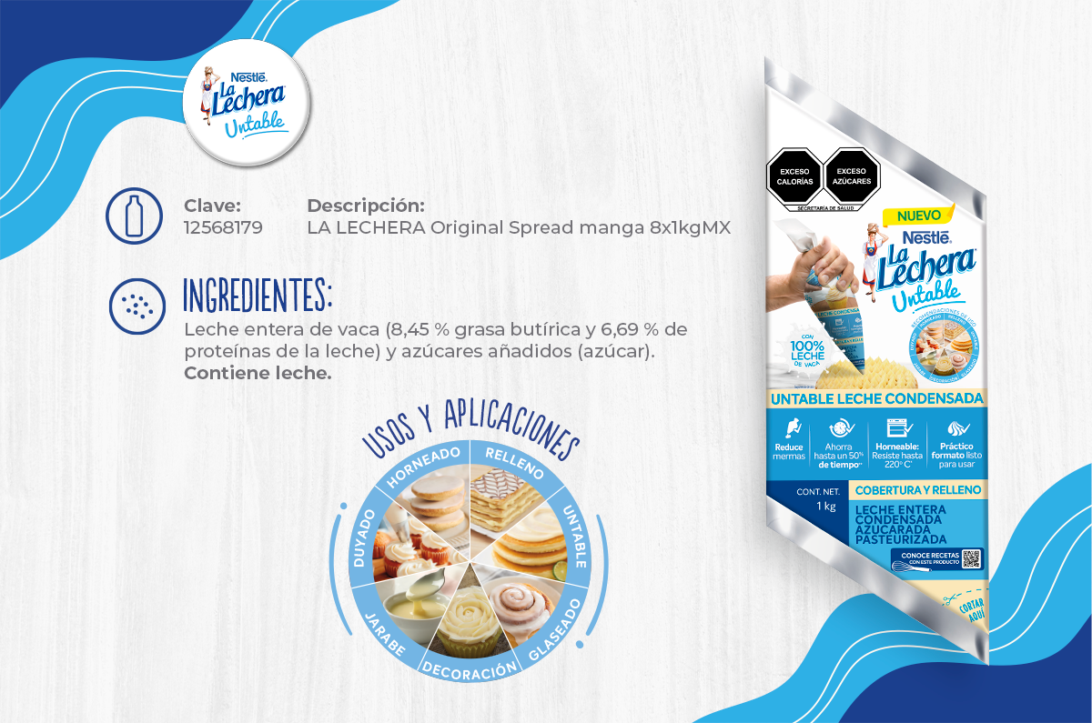 La Lechera Nestlé Mangas Reposteras Banner 2