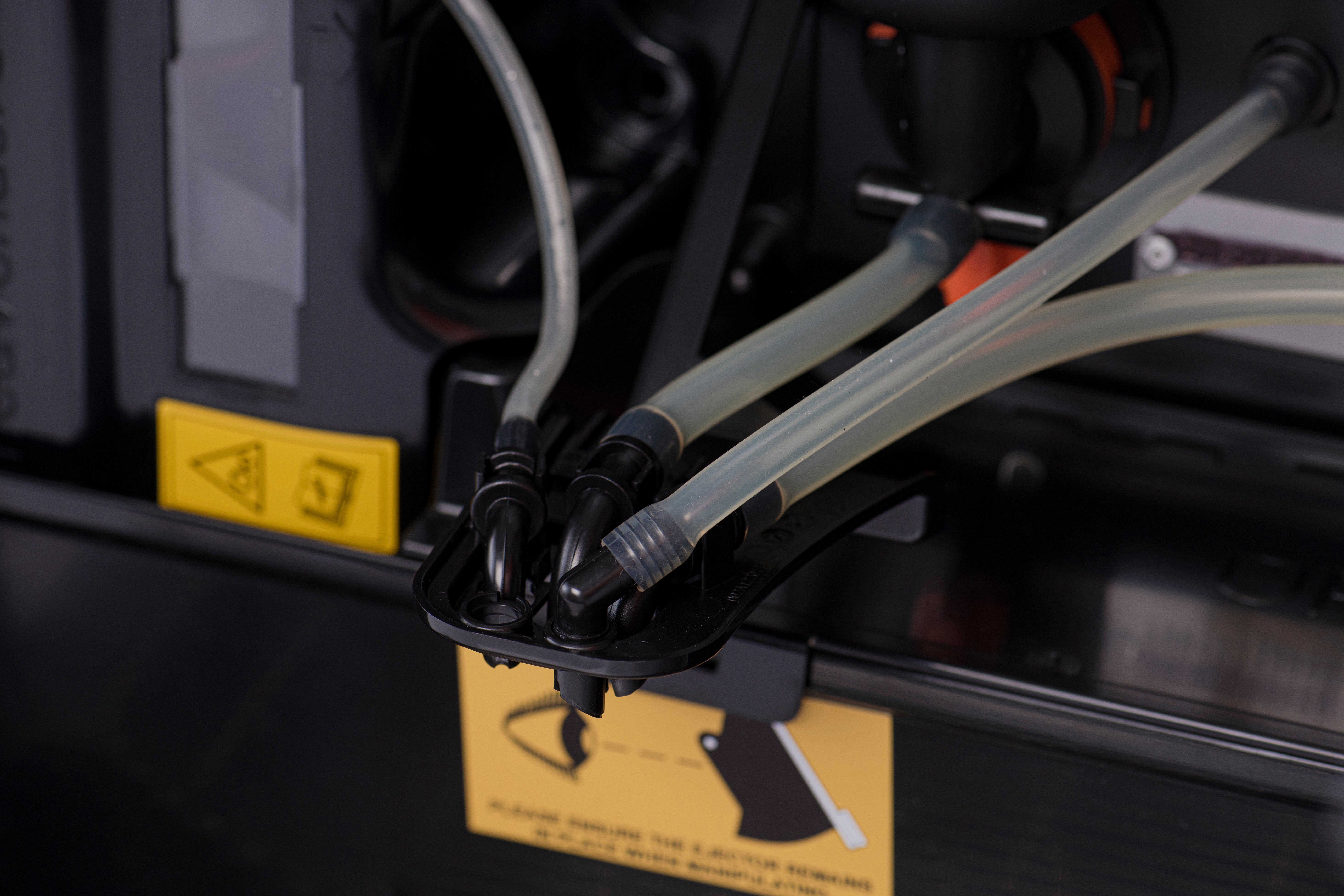 Primer plano del sensor antiderrame de la máquina NESCAFÉ® 860