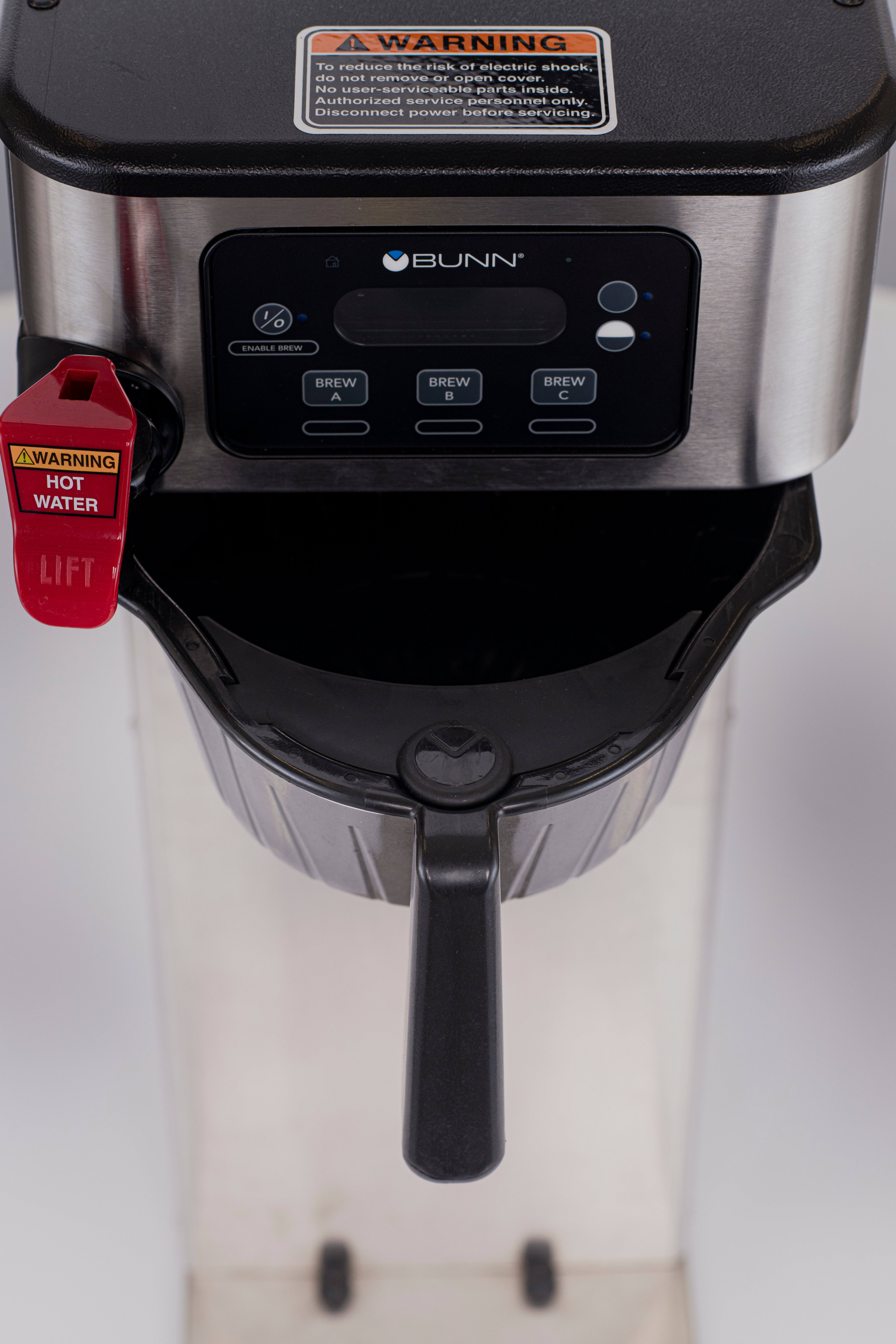 Vista del sensor que detecta el tipo de café en el contenedor de la máquina NESCAFÉ® Boxha