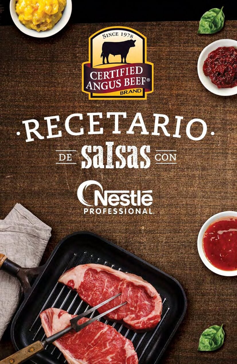 Recetario de Salsas Angus Beef con NESTLÉ PROFESSIONAL