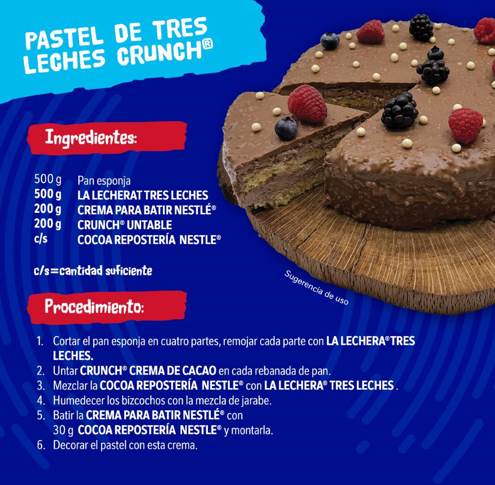 pastel tres leches