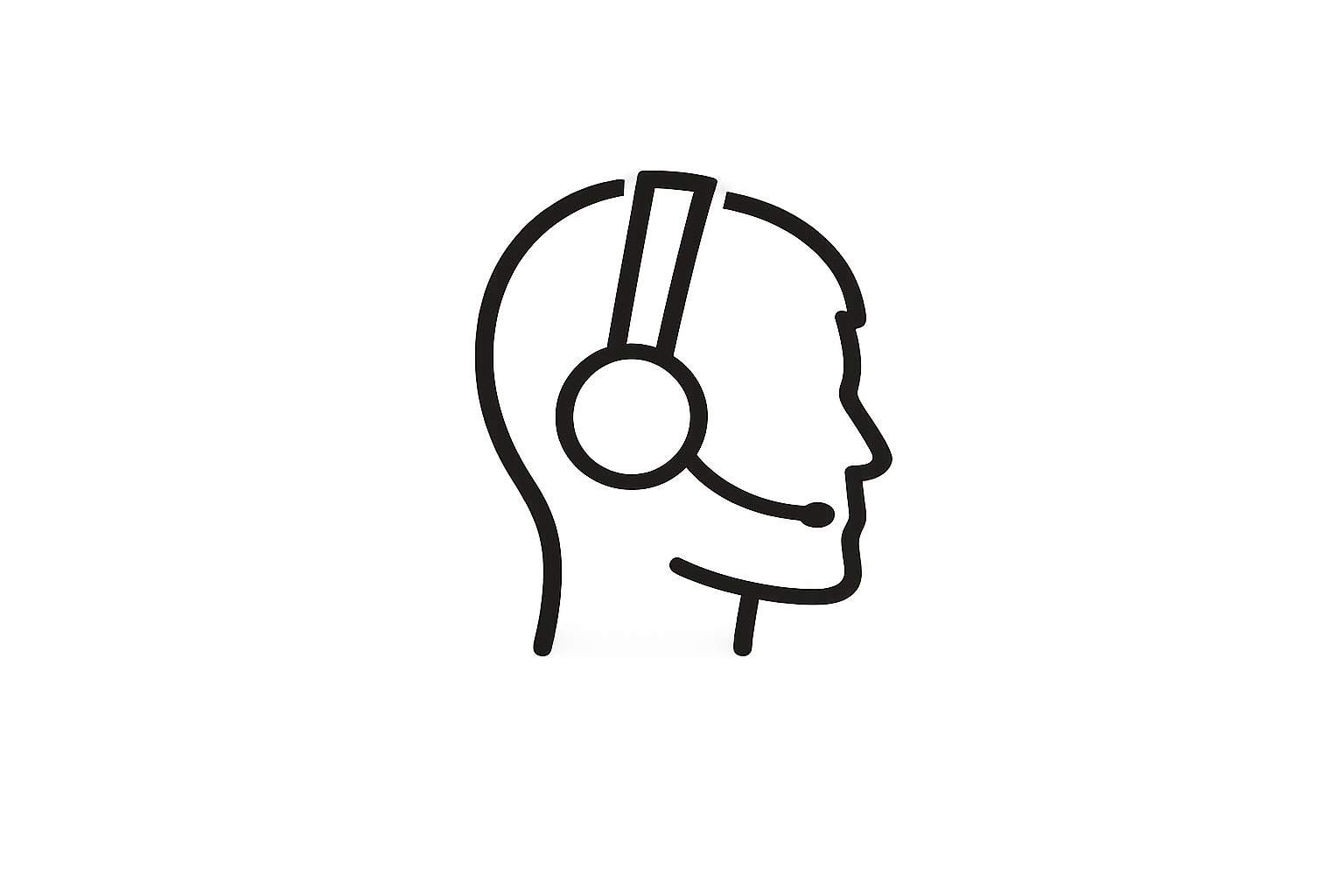 Perfil con auriculares que representa la asesoría experta de NESTLÉ PROFESSIONAL®