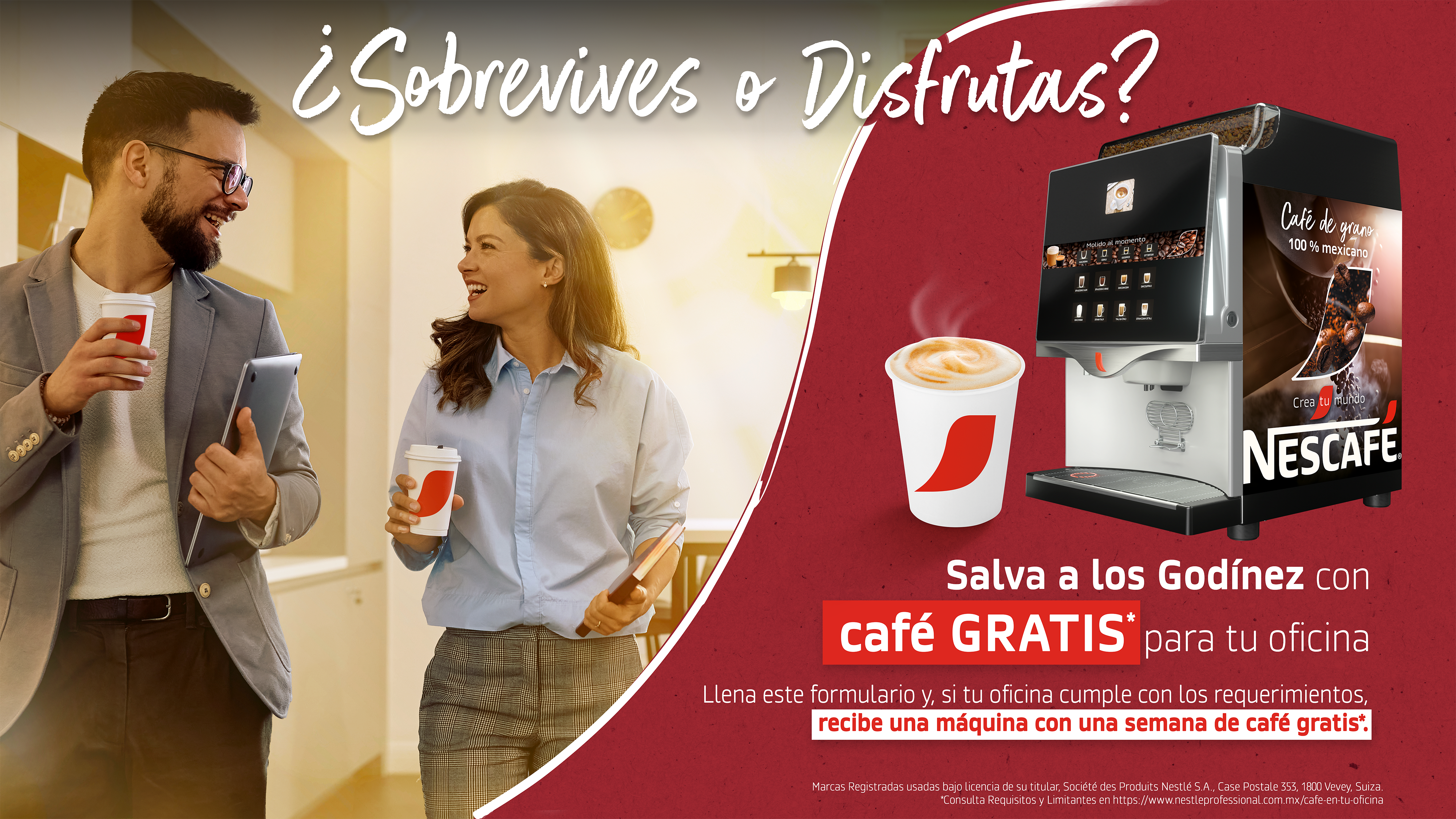 sobrevives o disfrutas
