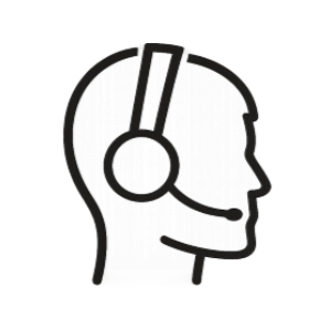 Perfil con auriculares que representa la asesoría experta de NESTLÉ PROFESSIONAL®