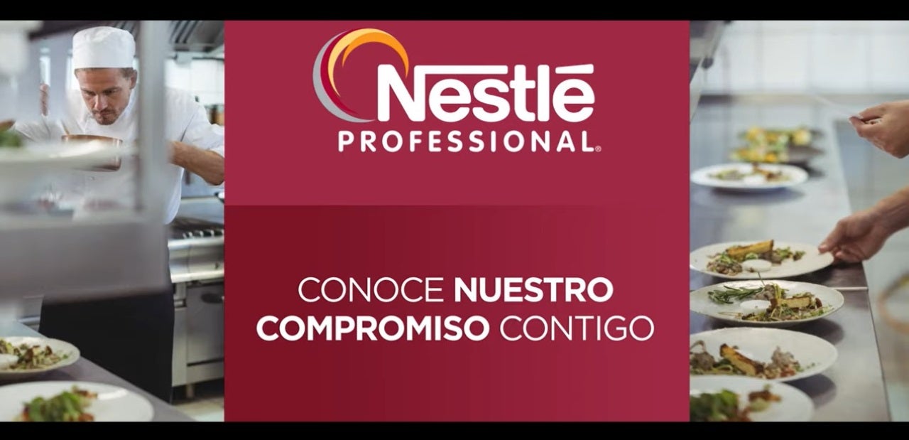 Portada video compromiso nestle professional.
