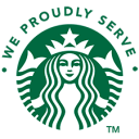 WE PROUDLY SERVE STARBUCKS™