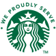 WE PROUDLY SERVE STARBUCKS™