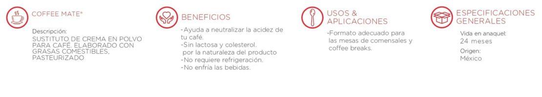 Beneficios, usos y especificaciones del sustituto de crema en polvo para café