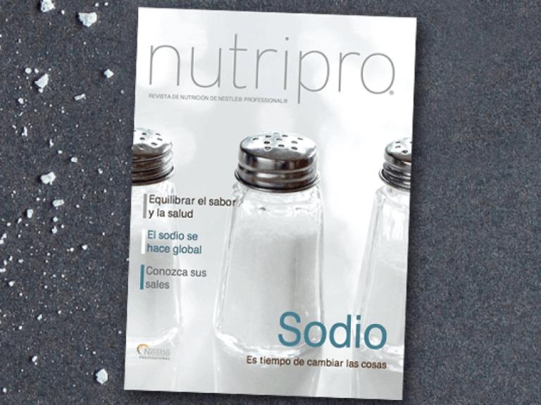 Revista Nutripro Sodio - Es tiempo de cambiar las cosas
