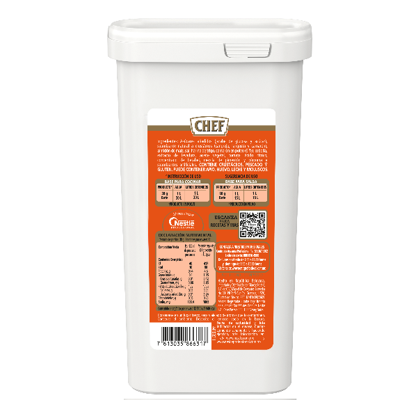 Fondo de Crustáceos CHEF® Deshidratado en Polvo en bote de 900g
