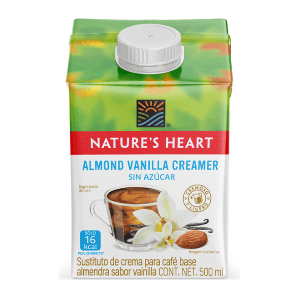 Sustituto de crema para café base almendra sabor vainilla