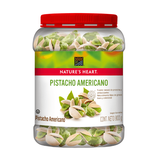 Pistacho Americano de Nature's Heart en bote de 800 g