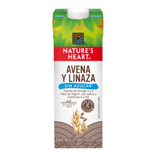 Nature's Heart® Bebida Vegetal con Avena y Linaza S/A