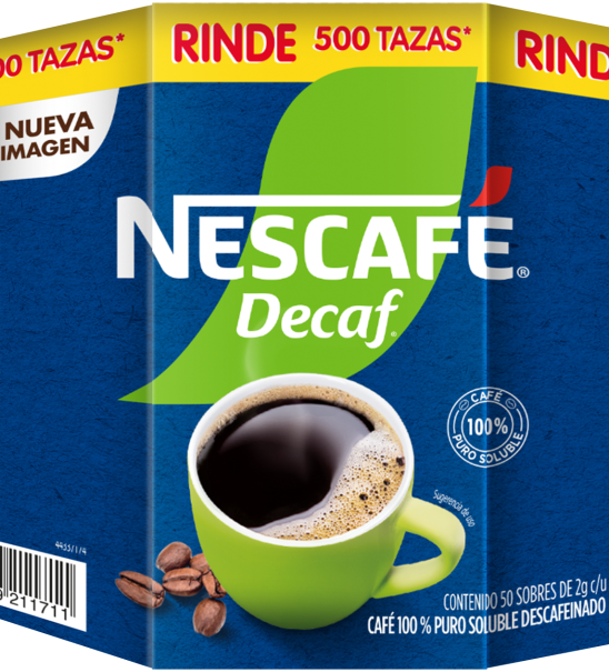 Lata de Café Nescafé Decaf por 700 g