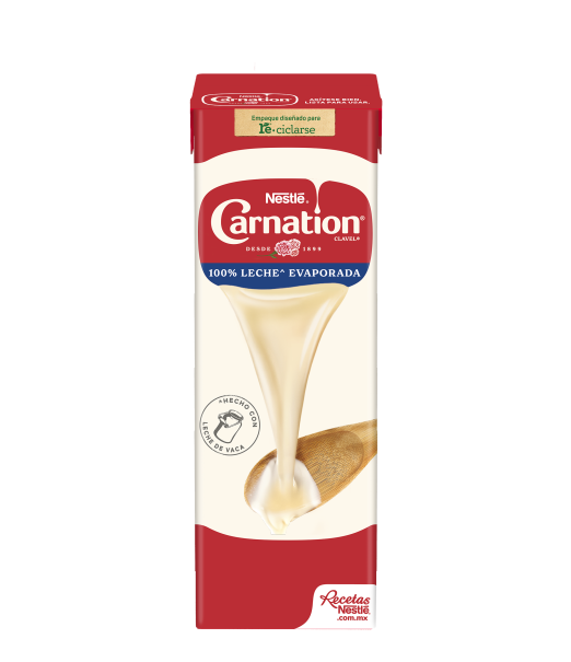 Caja de Leche Evaporada Carnation® Clavel® de 1Kg