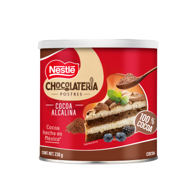Lata de Cocoa Alcalina Nestlé Chocolatería Postres por 230 g
