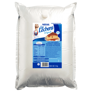 Bolsa de Leche condensada La Lechera Original de 11 Kg