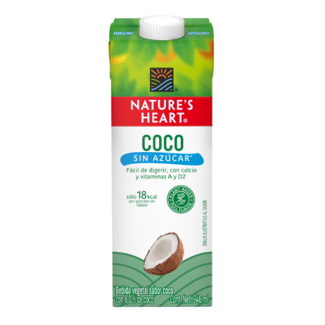 Nature's Heart® Bebida Vegetal sabor Coco S/A