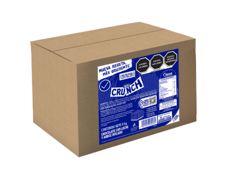 Caja de chocolates CRUNCH® en trozos por 9kg para negocios