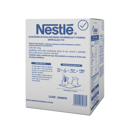 Nestlé® Leche en Polvo en caja de 10Kg