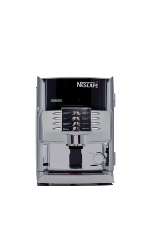 Máquina NESCAFÉ® 860 con 6 contenedores para ingredientes y 8 opciones de bebidas