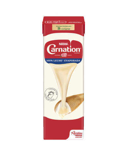 Caja de Leche Evaporada Carnation® Clavel® de 1Kg