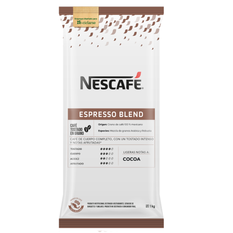 Bolsa NESCAFÉ® Espresso Blend de 1kg
