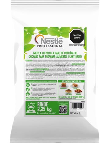 Bolsa de Mezcla en polvo para proteína plant based 750g