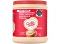 Bote de sustituto de crema en polvo para café COFFEE MATE® sobre un fondo blanco aislado.