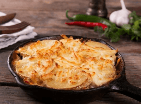 Papas gratín