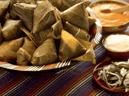 Corundas michoacanas