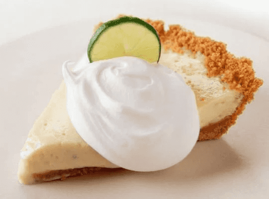 Postre frío de limón