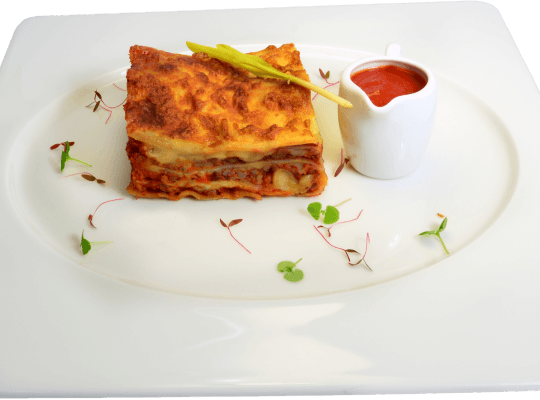Lasagna de res