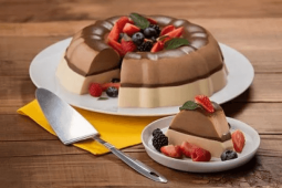Gelatina de 3 leches con Chocolate ABUELITA®