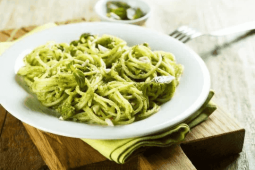 Spaguetti al cilantro