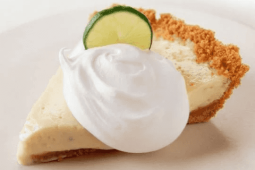 Postre frío de limón