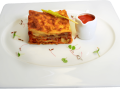 Lasagna de res
