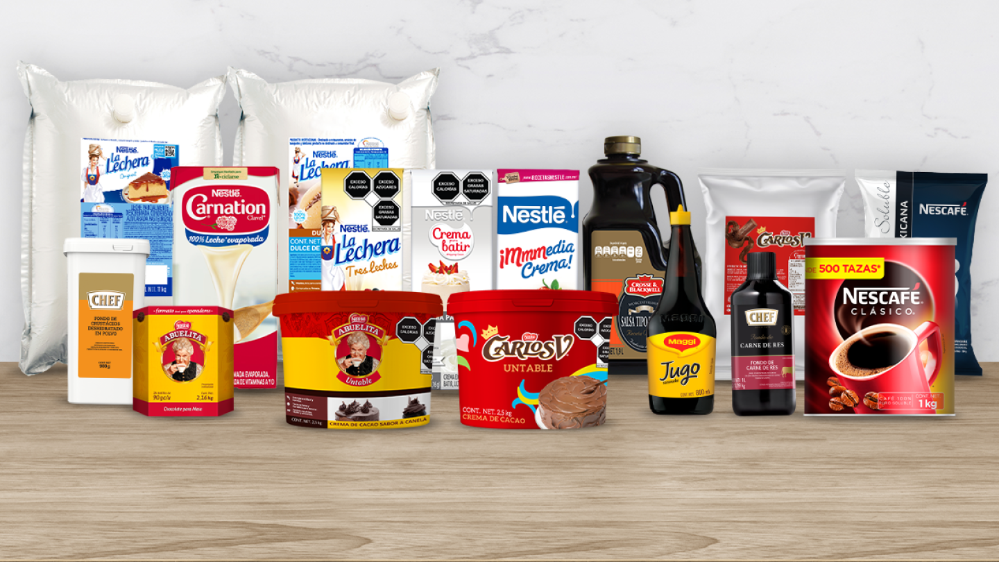 Marcas Nestlé Professional