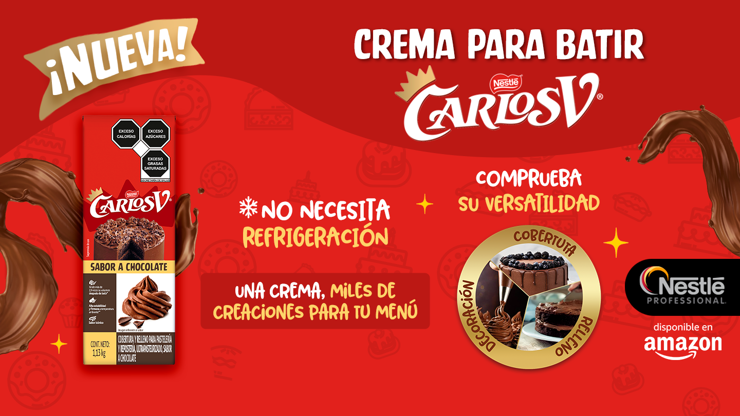 Crema para batir carlos v