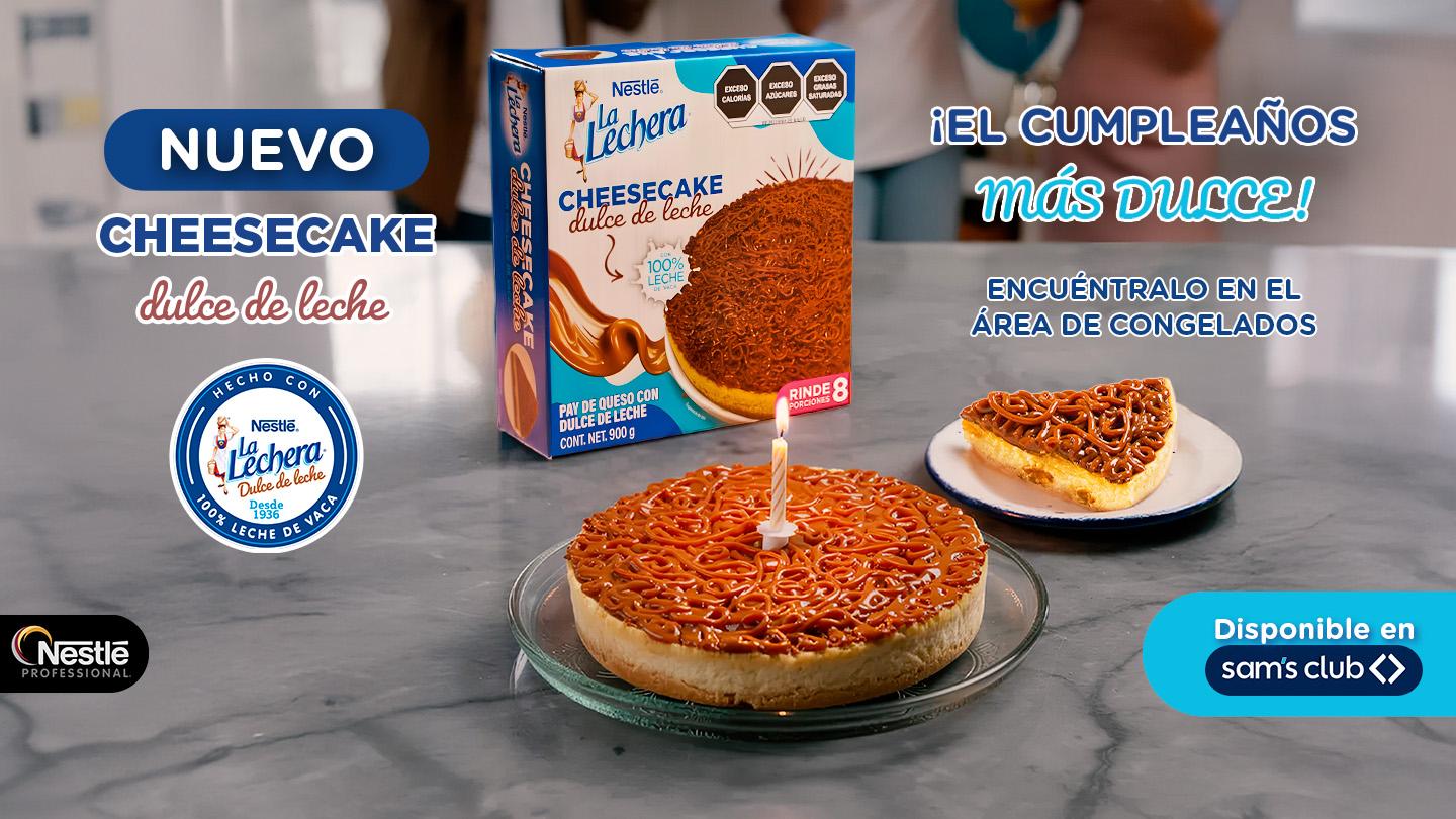 La lechera dulce de leche celebración de cumpleaños