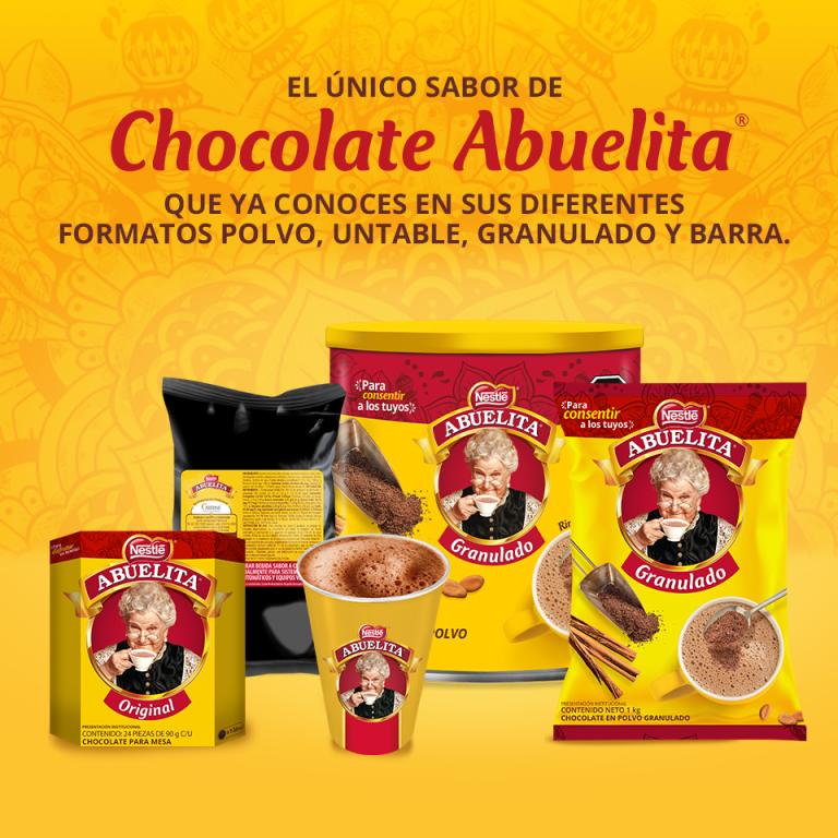 presentaciones chocolate abuelita