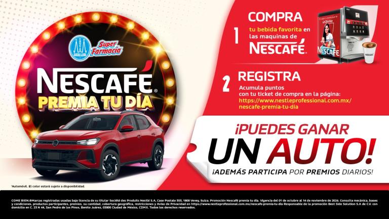 Nescafé premia tu día